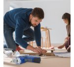 Visseuse sans fil, 3,6 V, antibactérien, bleu