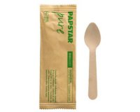 Cuillère à café en bois 'pure', longueur: 110 mm