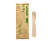 Cuillère à glace en bois 'pure', longueur: 94 mm