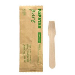 Cuillère à glace en bois 'pure', longueur: 94 mm