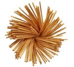 Paille en paille Longueur 15 cm - Lot de 250
