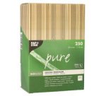 Paille en paille Longueur 23 cm - Lot de 150