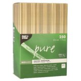 Paille en paille 'pure', 230 mm, naturel