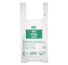 Sac en plastique, en film bio, transparent