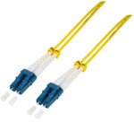 LogiLink Câble patch fibre optique, 2x Duplex LC, OS2, 7,5 m
