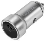 Chargeur allume-cigare USB, 1 port, argent