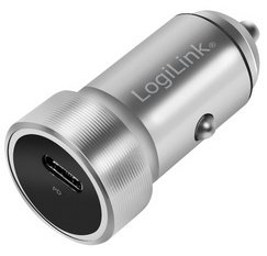 Chargeur allume-cigare USB, 1 port, argent