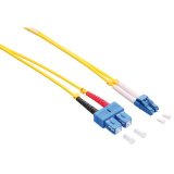 LogiLink Câble patch fibre optique, LC-Duplex-SC-Duplex, 2 m