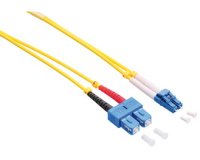 LogiLink Câble patch fibre optique, LC-Duplex-SC-Duplex, 10m