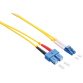 LogiLink Câble patch fibre optique, LC-Duplex-SC-Duplex, 2 m