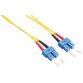 LogiLink Câble patch fibre optique, SC-Duplex-SC-Duplex, 2 m