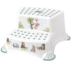 kids Marchepied 'igor winnie', deux marches, blanc