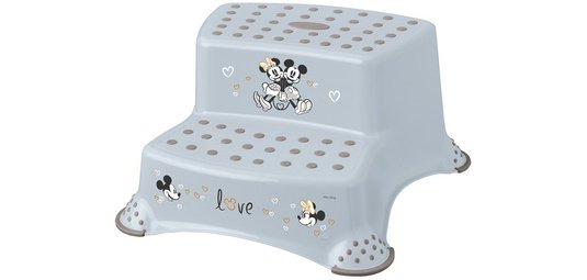 kids Marchepied 'igor minnie', 2 marches,bleu pastel