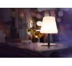 Lampe de bureau à LED MICHELLE, noir/blanc