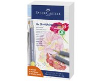 FABER-CASTELL Crayon GOLDFABER Aquarelle, boîte métal de 36