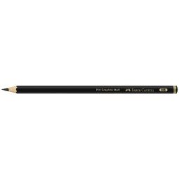 FABER-CASTELL Crayon graphite PITT GRAPHITE Matt, dureté 4B