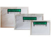 Pochettes porte-documents en papier, (L)165 x (P)228 mm