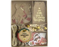 Kit d'emballage de Noël CLASSIC, 44 pièces