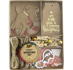 Kit d'emballage de Noël CLASSIC, 44 pièces