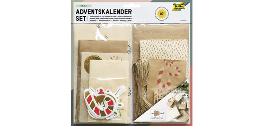 Kit pour calendrier de l'Avent FALALA, 97 pièces
