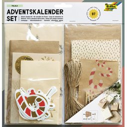 Kit pour calendrier de l'Avent FALALA, 97 pièces