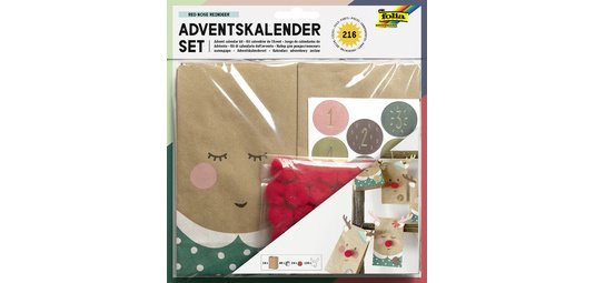 Kit pour calendrier de l'Avent RED NOSE REINDEER, 216