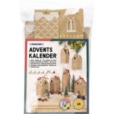 Kit pour calendrier de l'Avent HYGGE DORF, 49 pièces