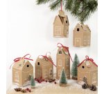 Kit pour calendrier de l'Avent HYGGE DORF, 49 pièces