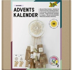 Kit pour calendrier de l'Avent MACRAME, 55 pièces