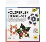 Kit Etoiles en perles en bois CLASSIC, 161 pièces