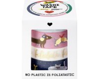 Ruban adhésif décoratif Washi-Tape Noël FALALA, set 4