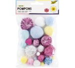 Pompons UNICORN, différentes tailles