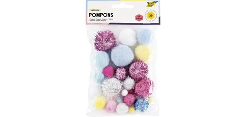 Pompons UNICORN, différentes tailles