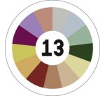 Fil à broder 'Metallic', 26 échevettes de 8 m, assorti