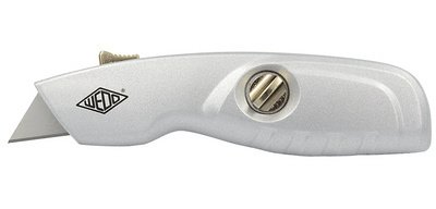 Veiligheidscutter ALU trapeziumvormig lemmet zilver