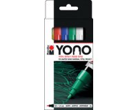 Feutre acrylique 'YONO', 0,5 - 1,5 mm, set de 6