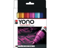 Feutre acrylique 'YONO', 1,5 - 3,0 mm, set de 12