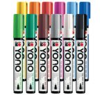 Feutre acrylique 'YONO', 1,5 - 3,0 mm, set de 12