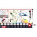 Peinture pour bougies 'Candle Pen', set de 10