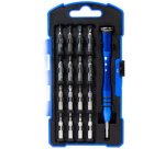 Tournevis avec jeu de 17 embouts