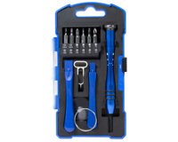 Tournevis avec 12 embouts + accessoires