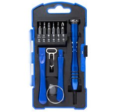 Tournevis avec 12 embouts + accessoires