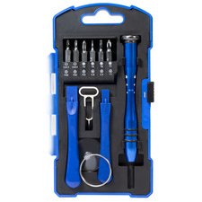 Tournevis avec 12 embouts + accessoires