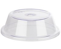 Cloche couvre-assiette, diamètre: 220 mm, transparent
