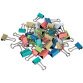 Pince double clip mauly 215, tailles/couleurs assorties