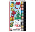 Kit Window Color 'Christmas', 10x 25 ml