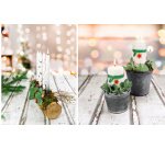 Marqueur pour bougie Candle Liner 'Christmas Spirits