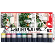 Marqueur pour bougie Candle Liner 'Christmas Spirits