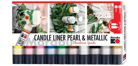 Candle Liner Marker 'Christmas Spirits