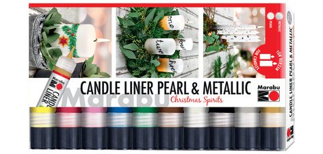 Marqueur pour bougie Candle Liner 'Christmas Spirits